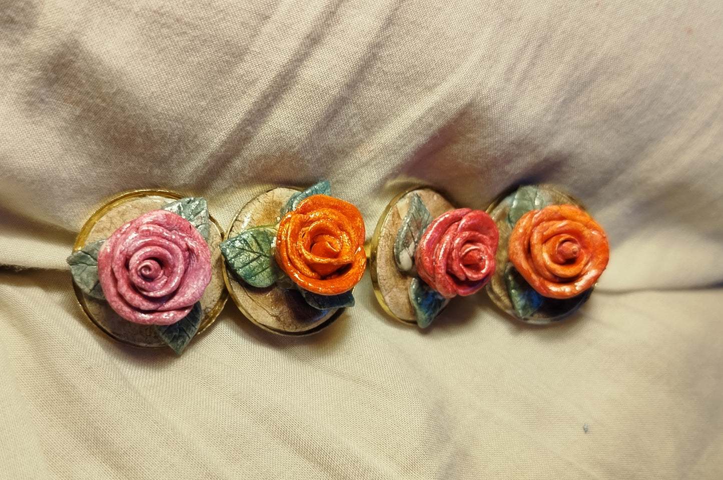 Floral rings-Adjustable Rings