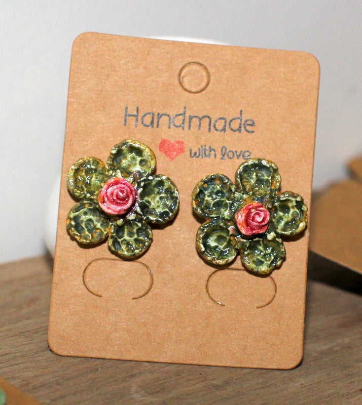 Floral Studs -G-001