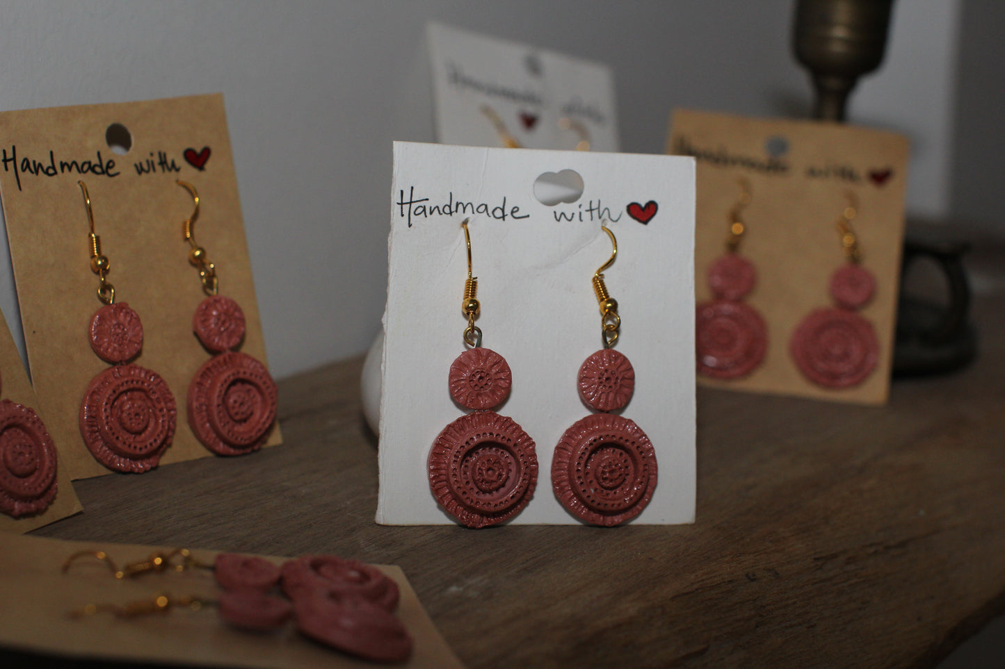 Earings Double circle