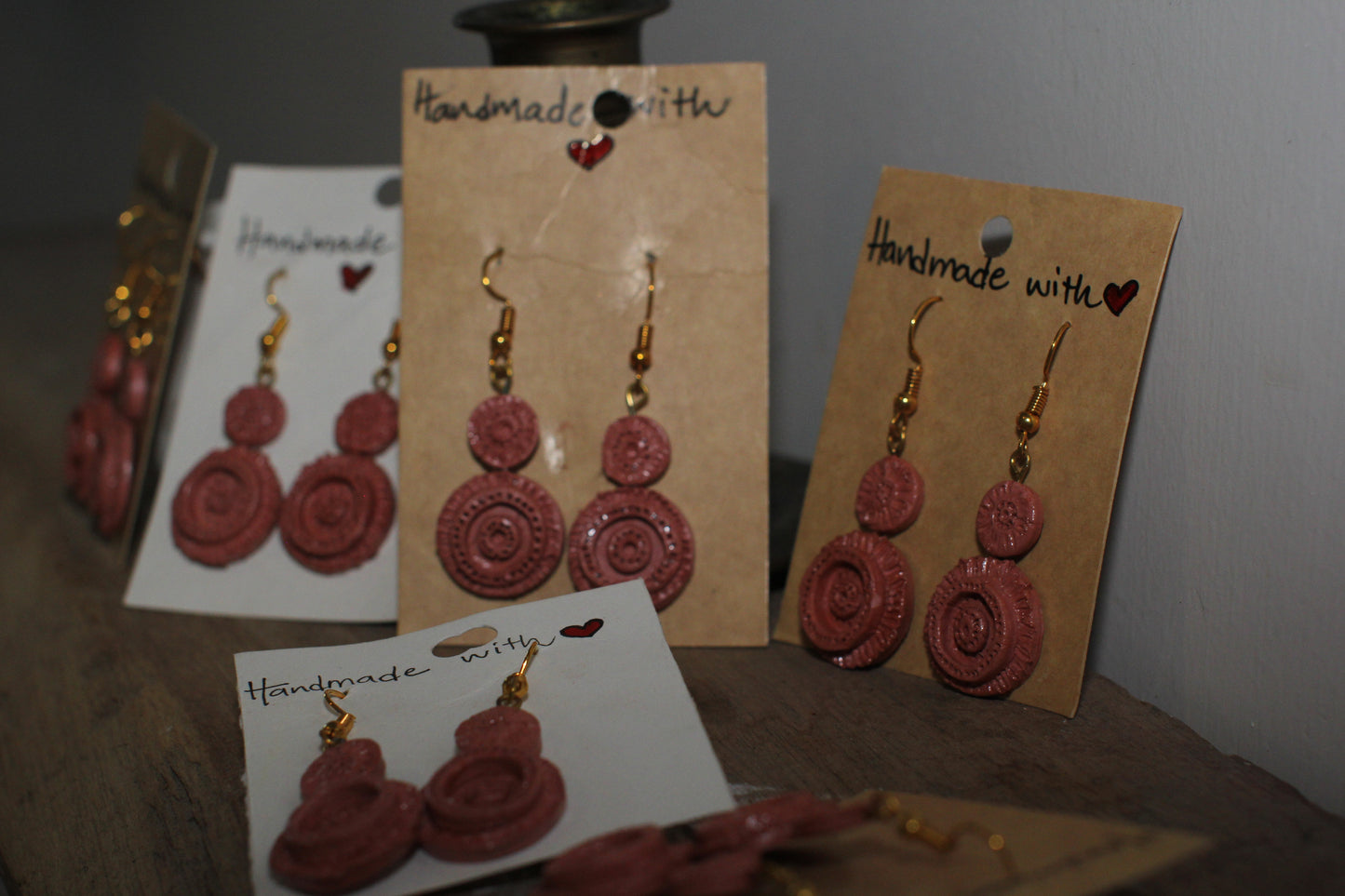 Earings Double circle