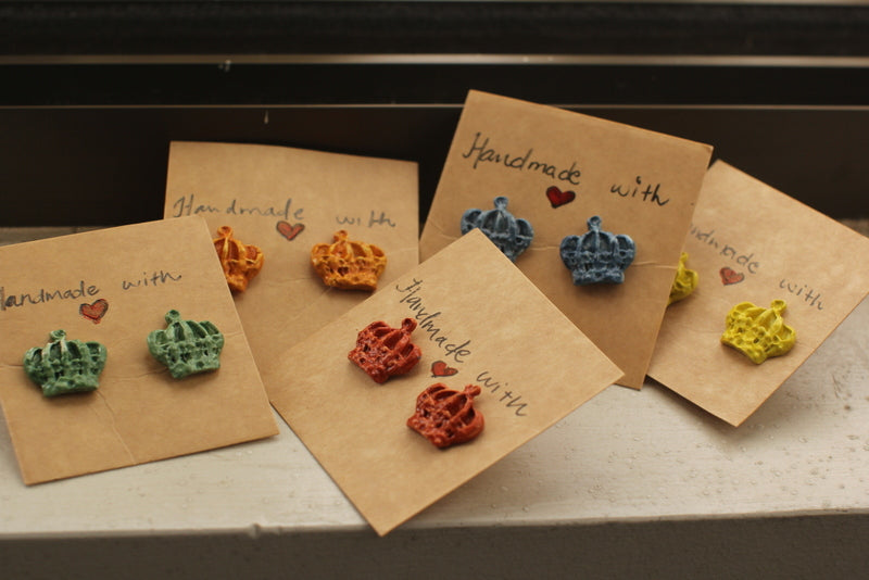 Crown studs -