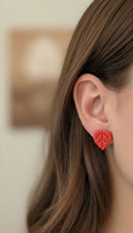 Autumn leaf - Studs