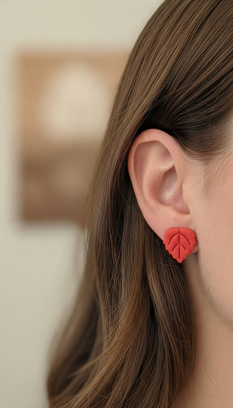 Autumn leaf - Studs