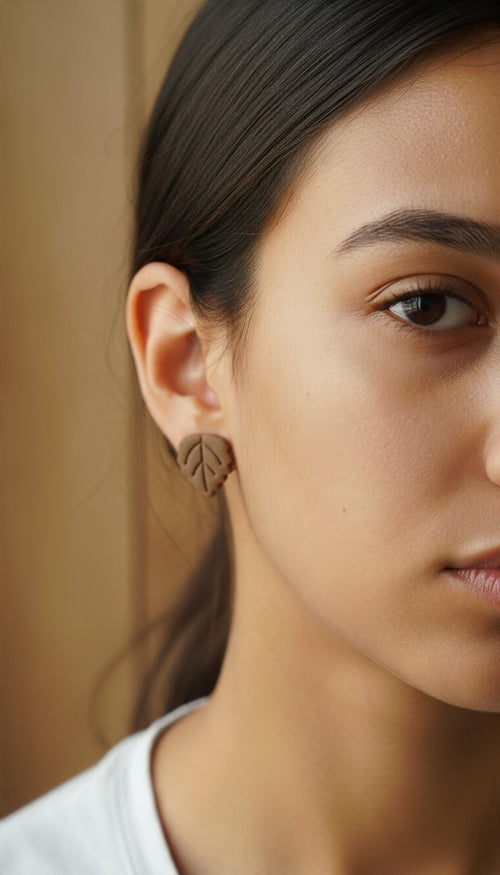 Autumn leaf - Studs