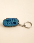 Custom Name Keychain- Engraved Style