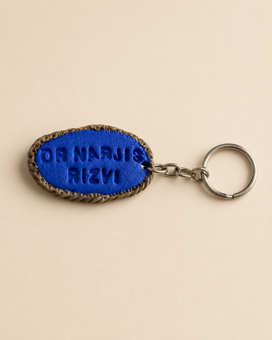 Custom Name Keychain- Engraved Style