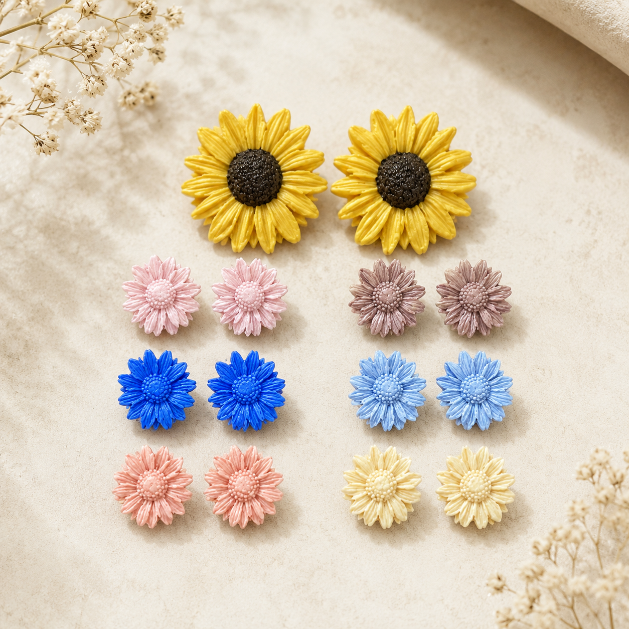 Flowers studs