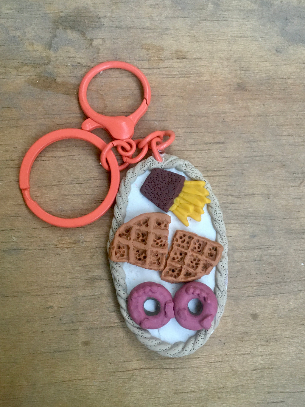 Foodie Clay Keychains