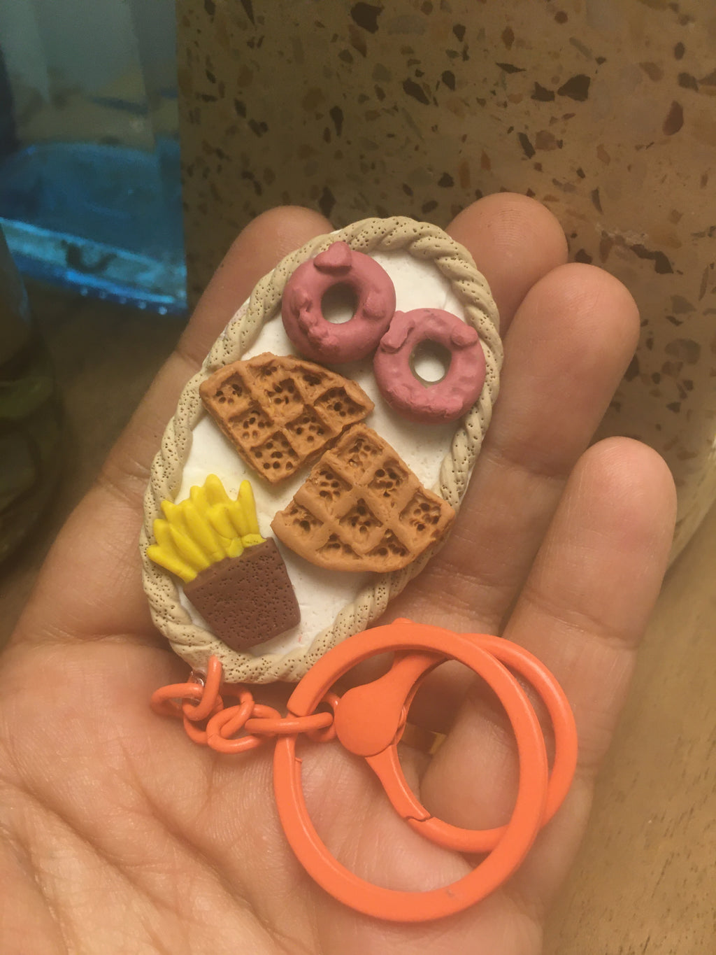 Foodie Clay Keychains