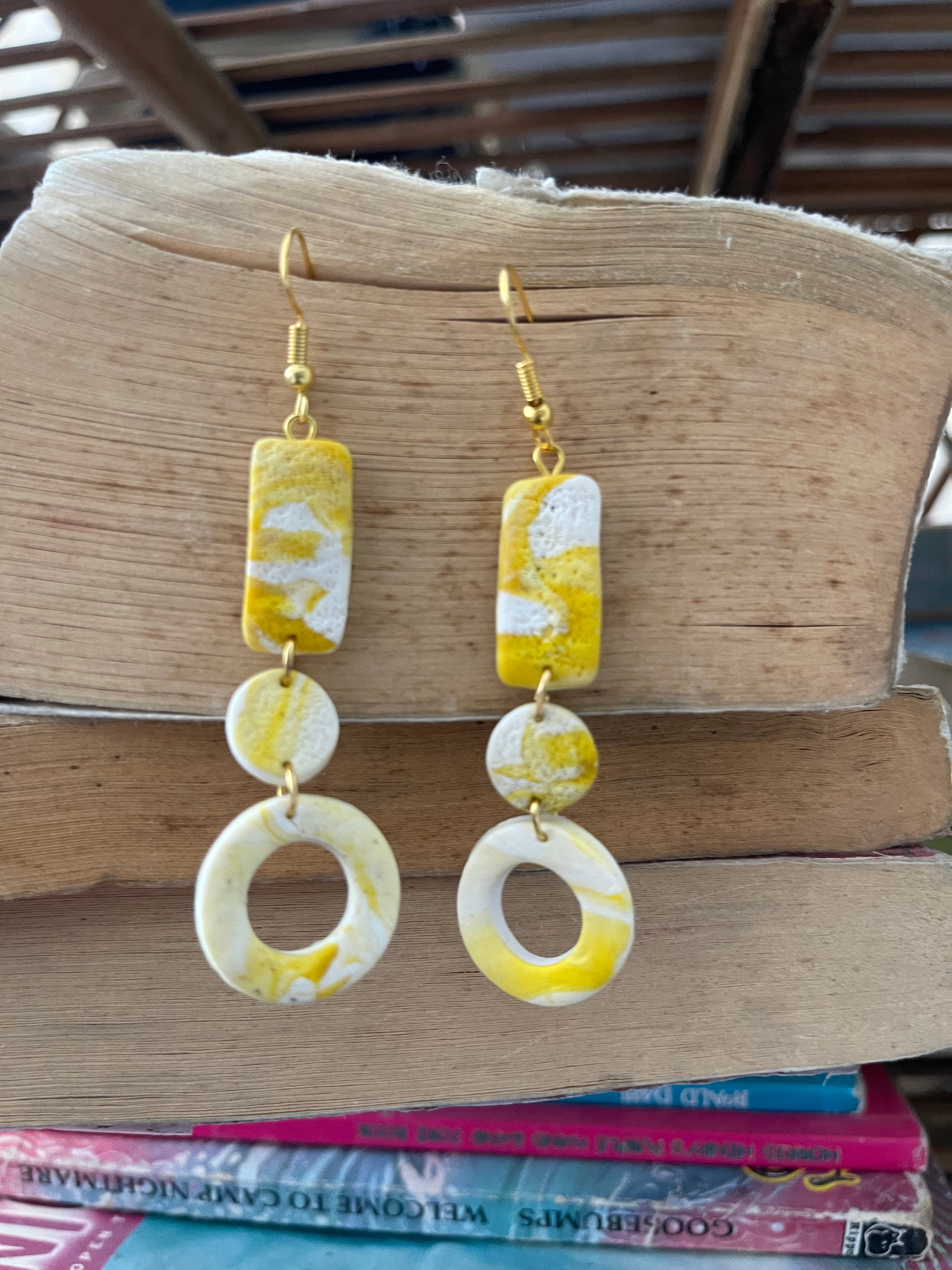 Yellow fever- earings