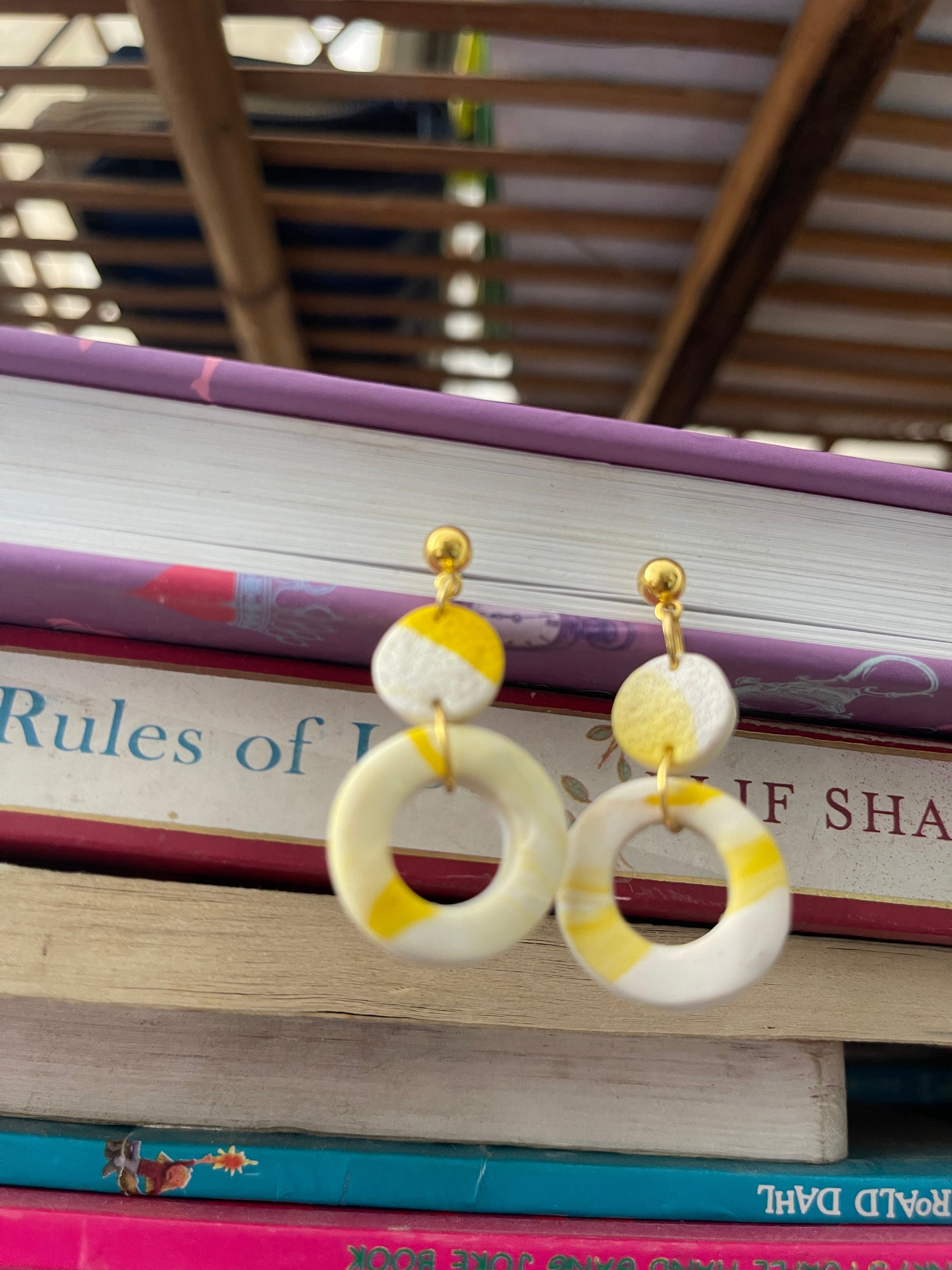 Yellow fever- earings