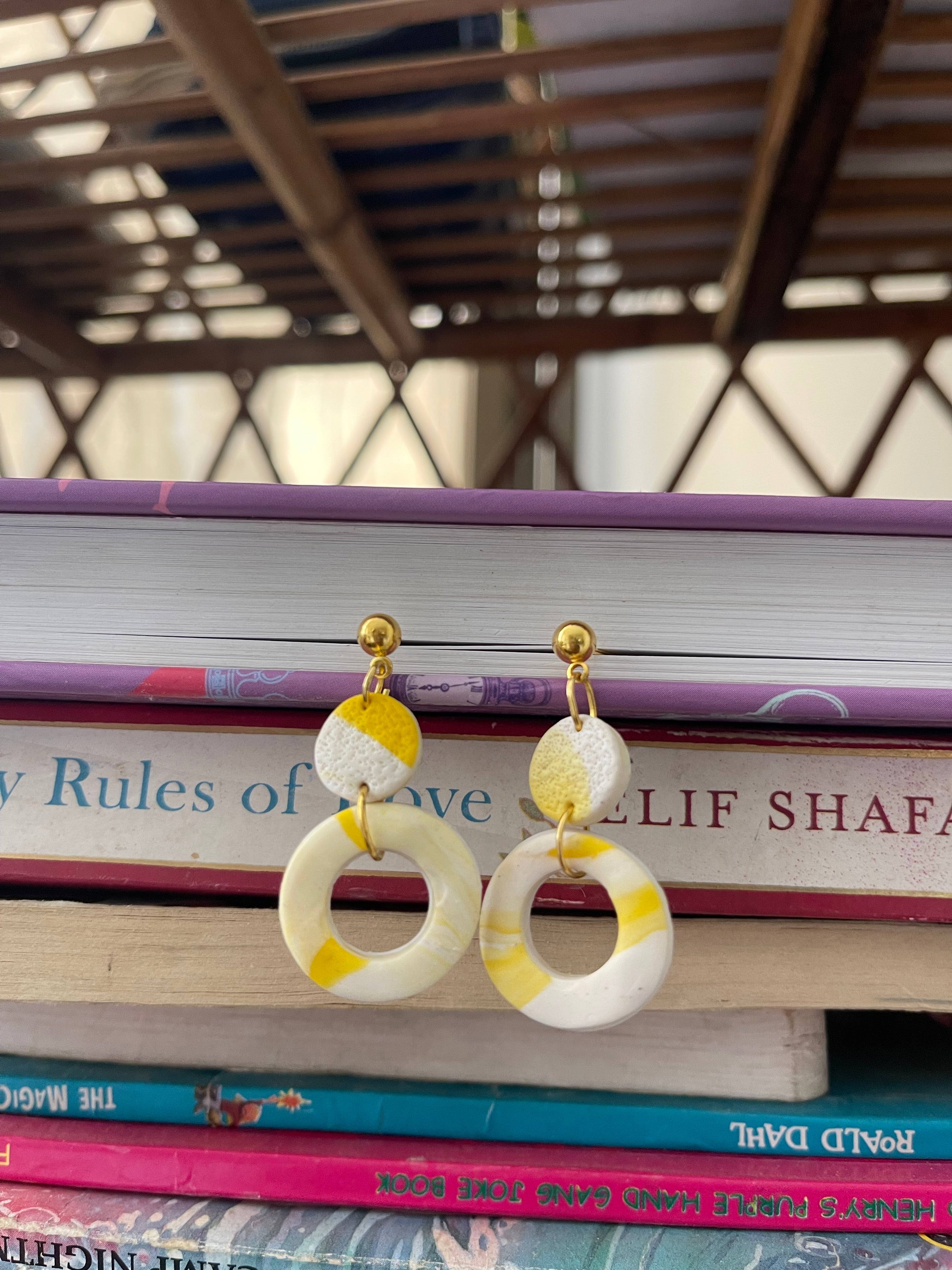 Yellow fever- earings