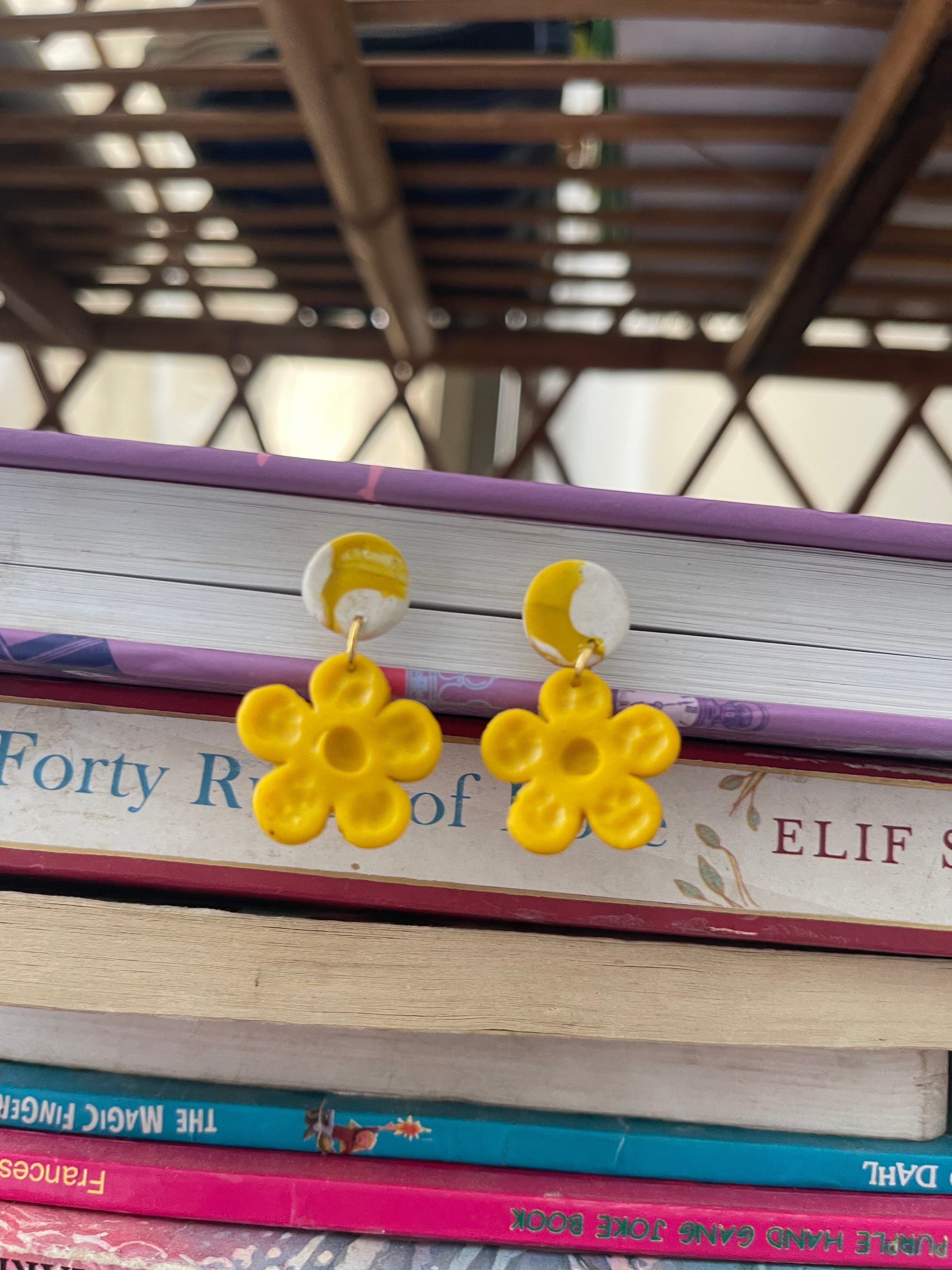 Yellow fever- earings