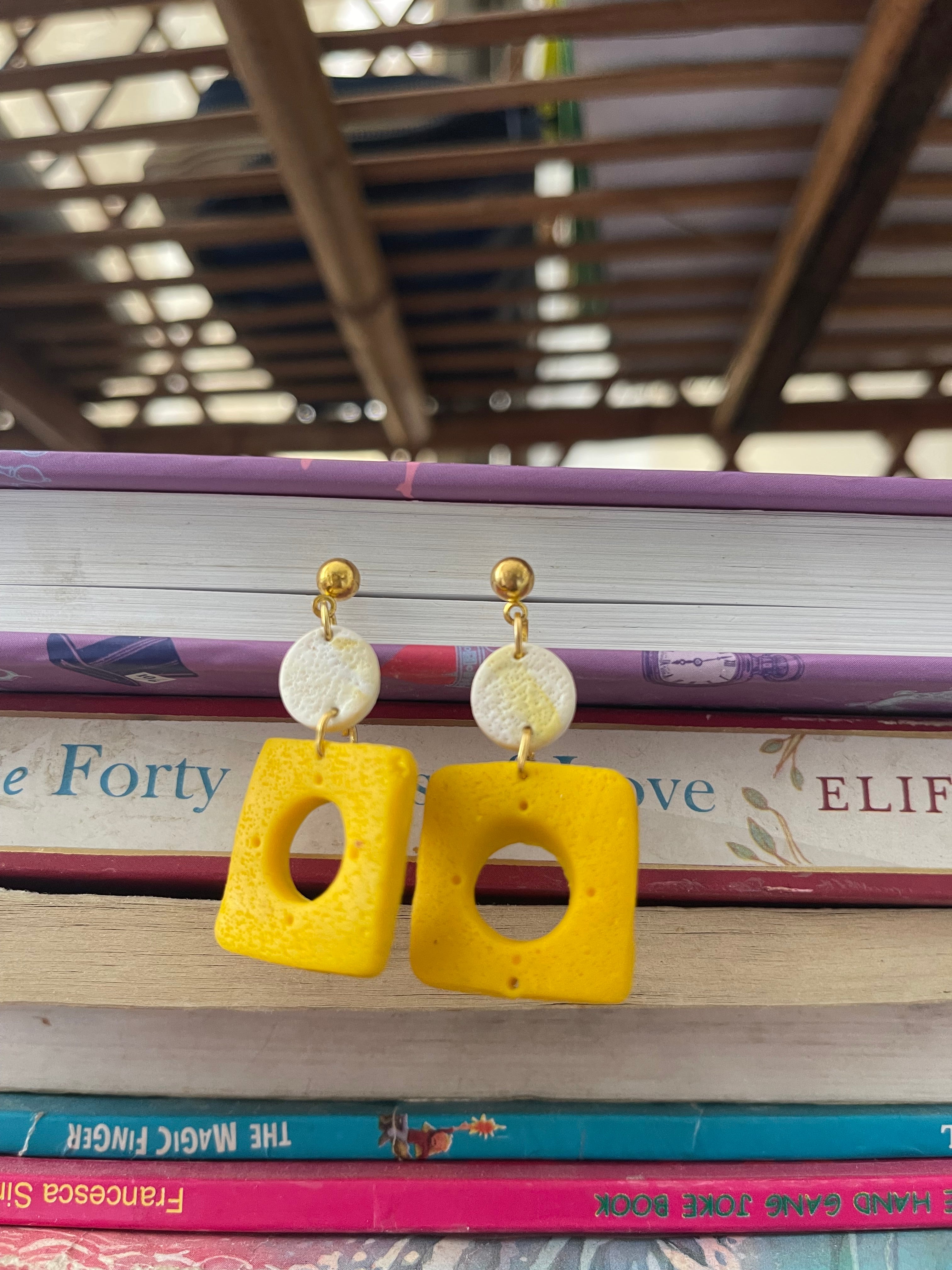 Yellow fever- earings
