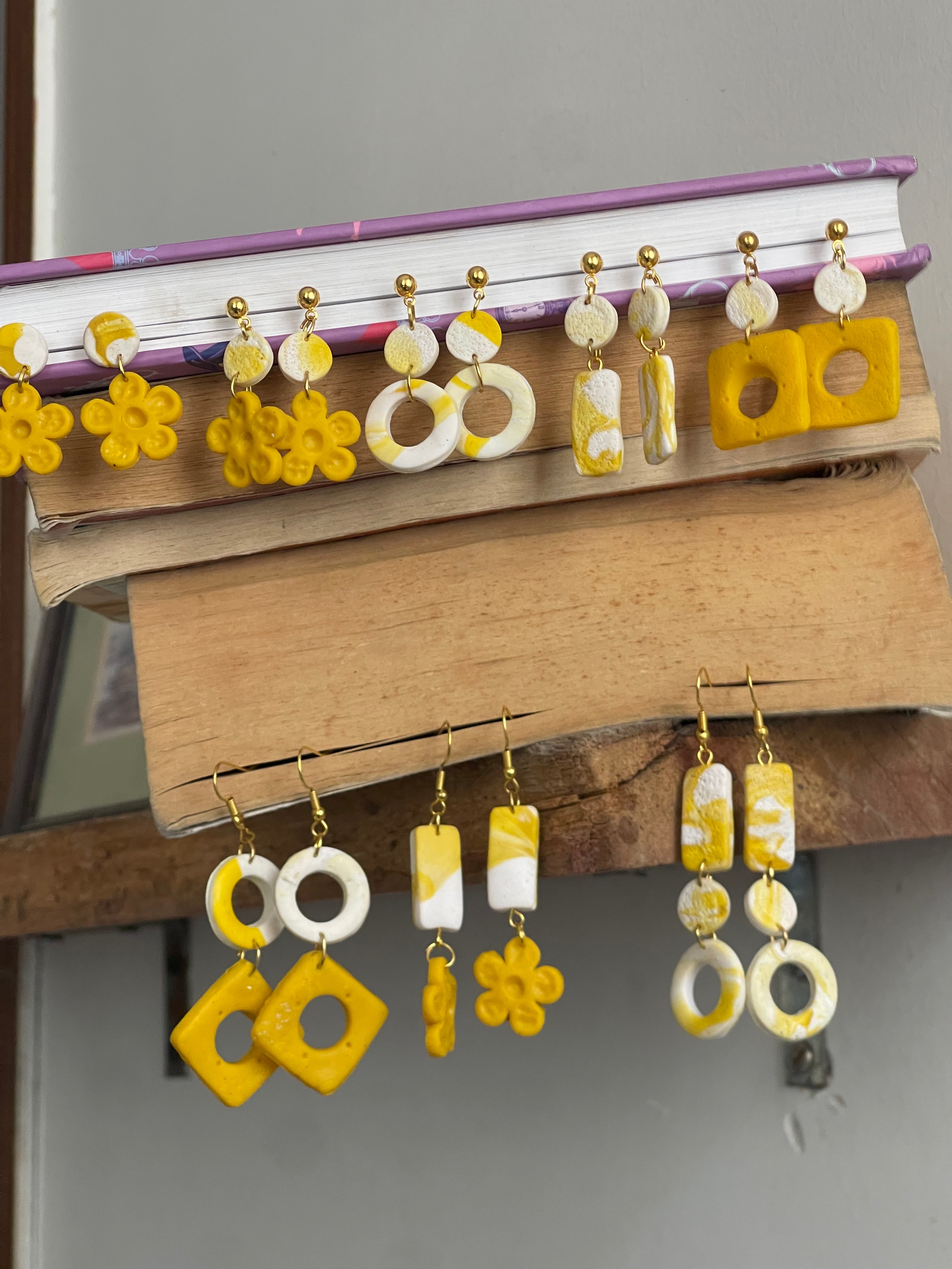 Yellow fever- earings