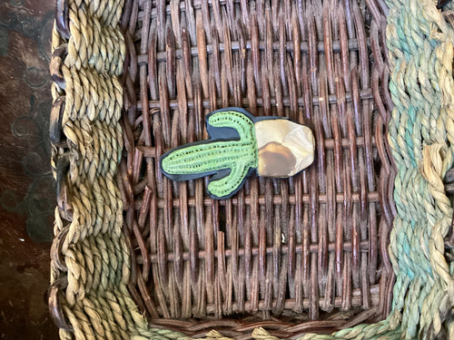 Cactus fridge magnets