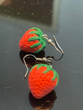 Strawberry Dangle Earrings