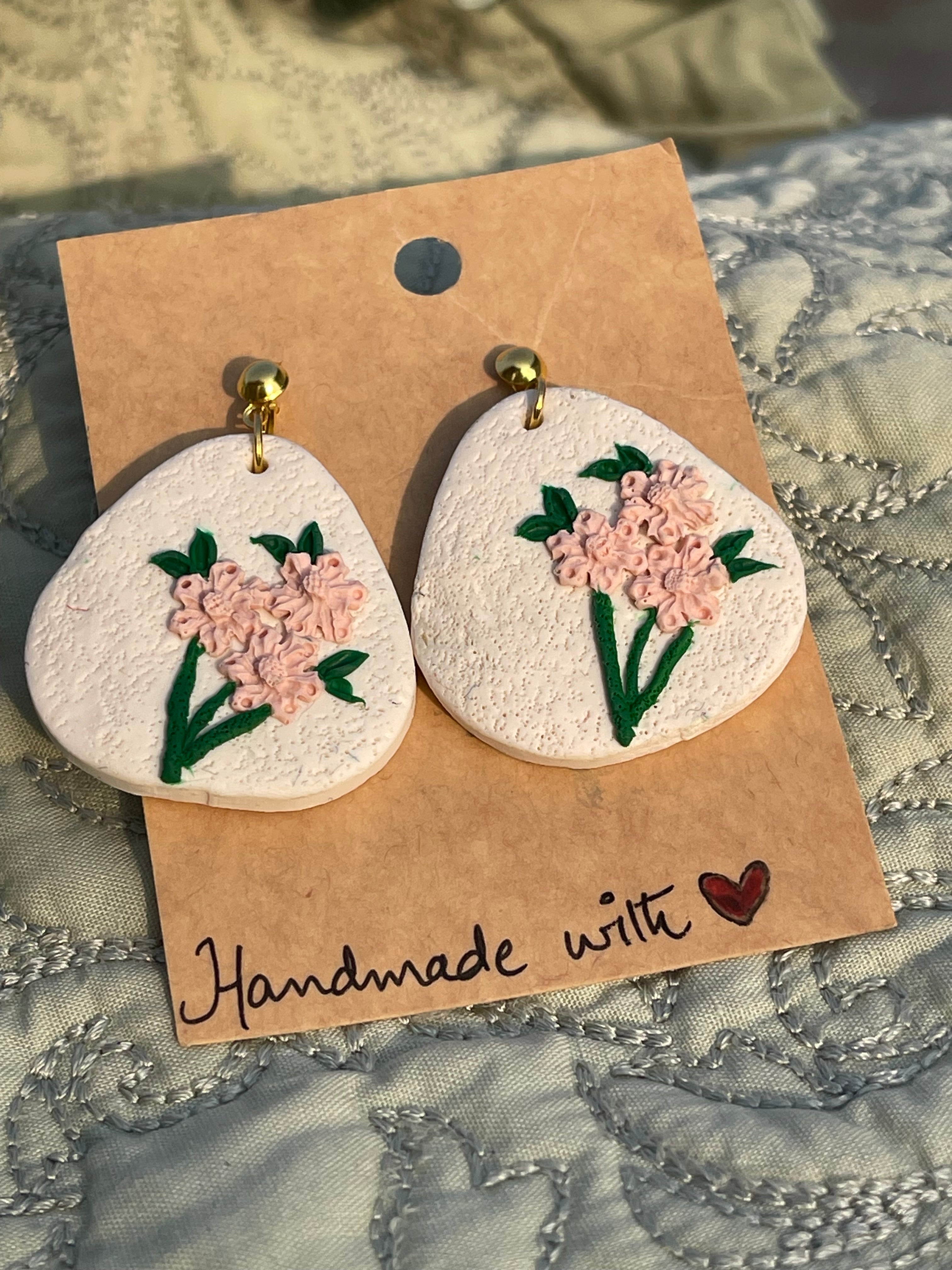 Tricon floral Earrings