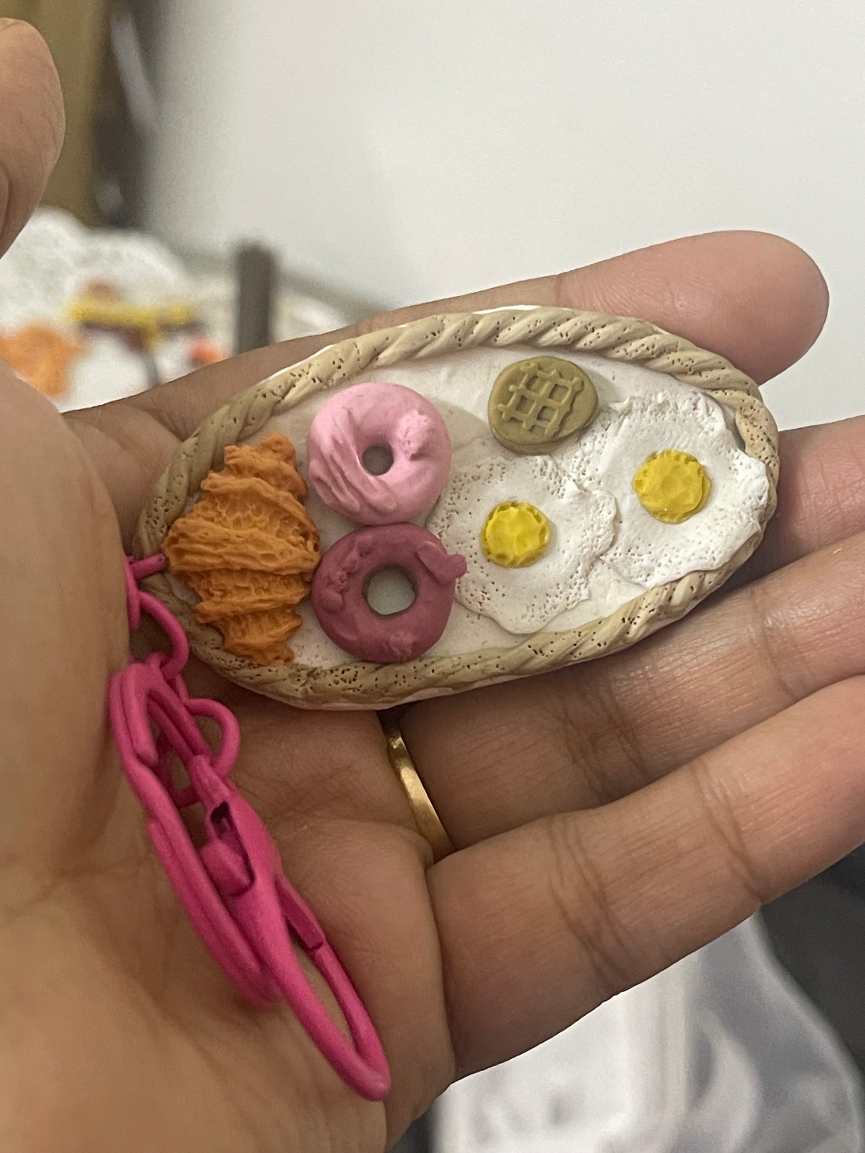 Foodie Clay Keychains