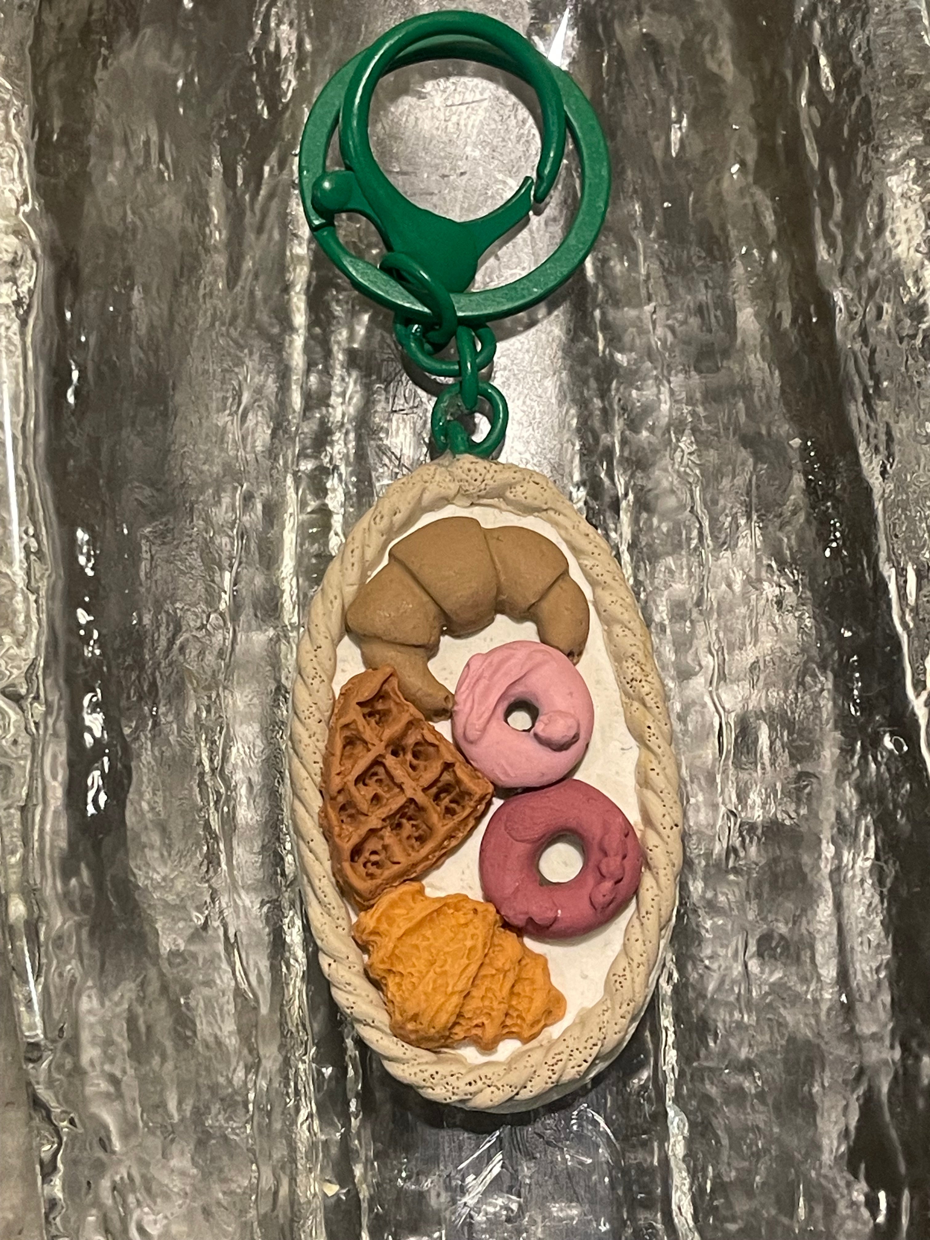 Foodie Clay Keychains