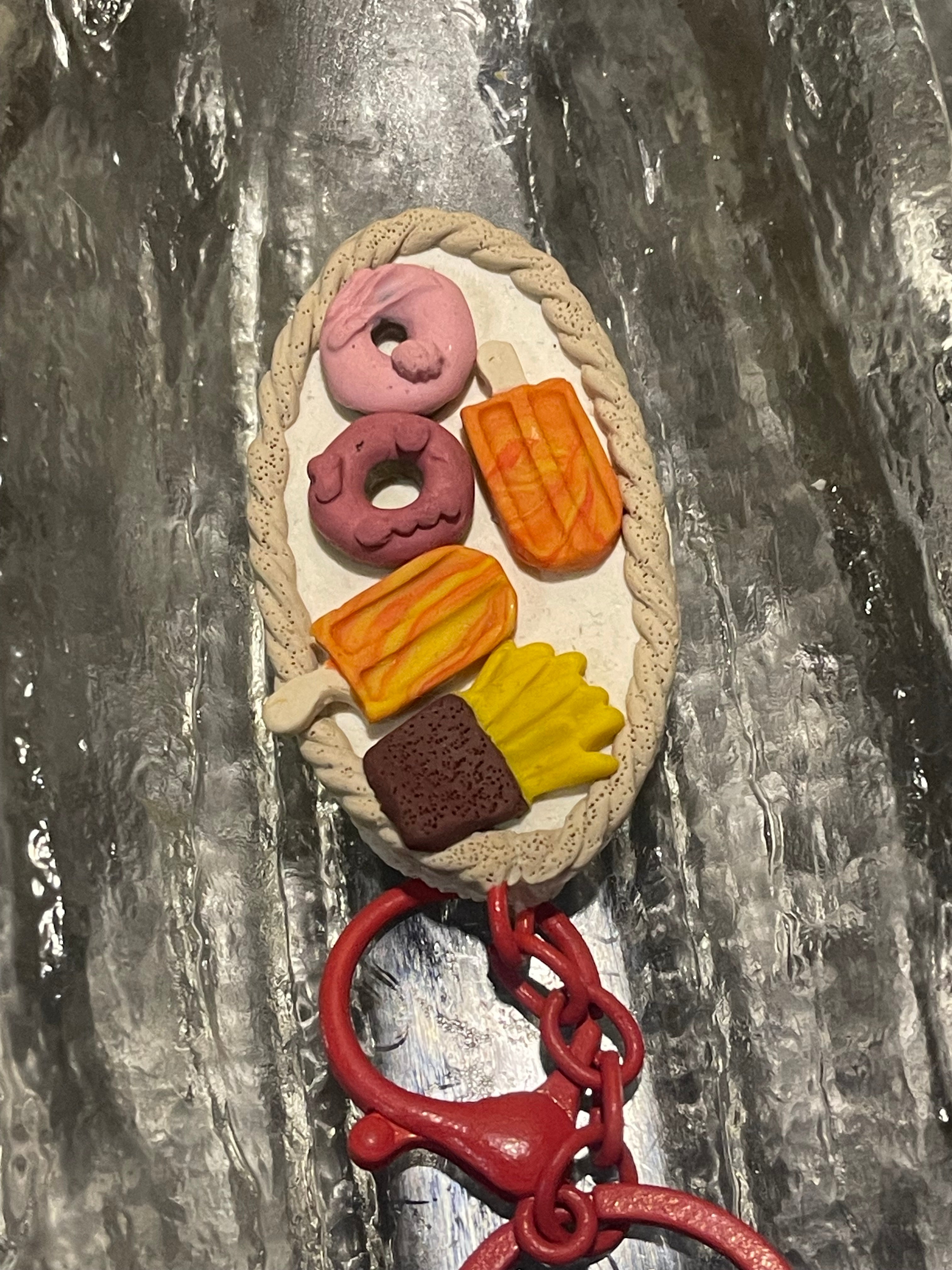 Foodie Clay Keychains