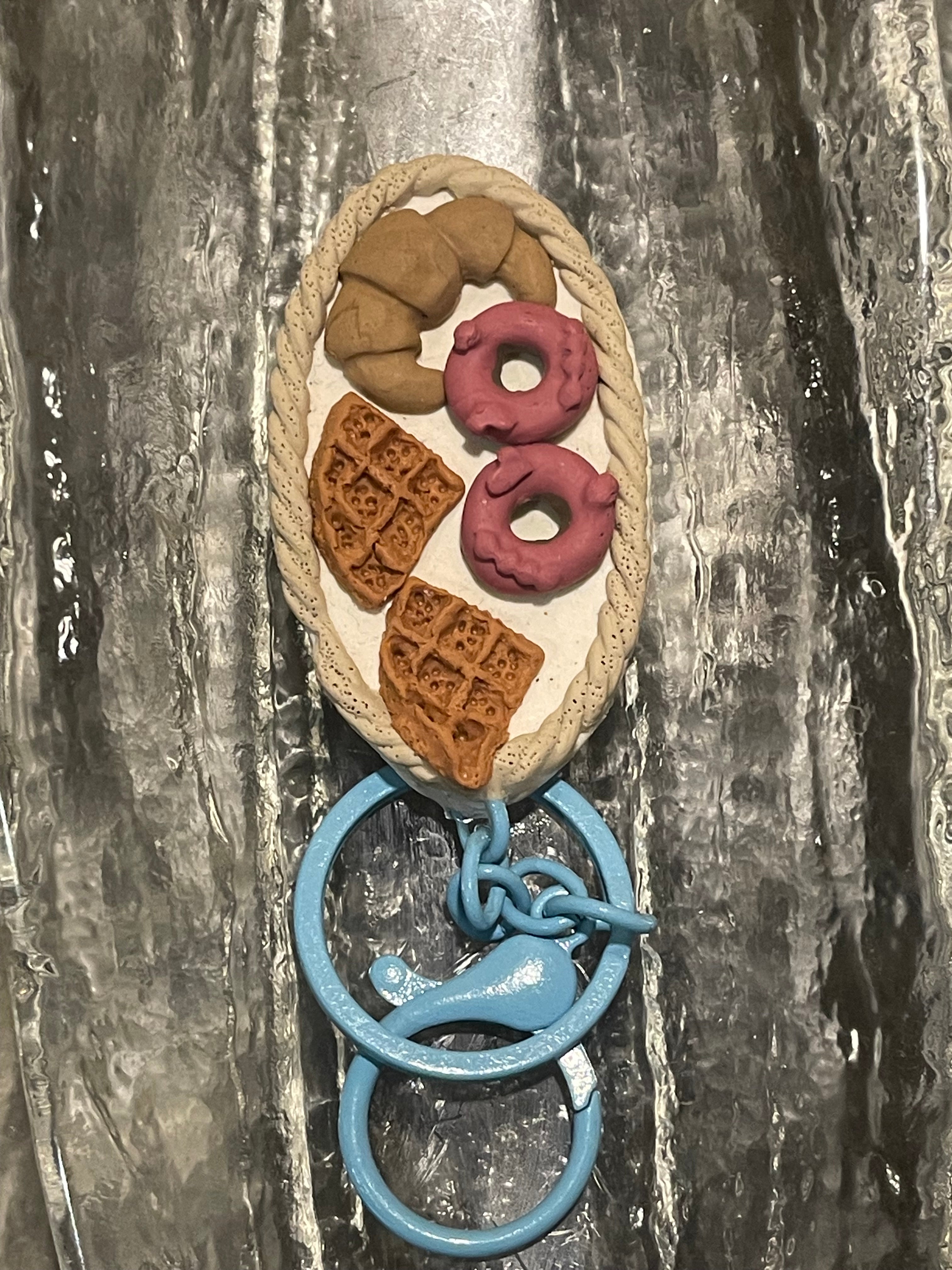 Foodie Clay Keychains
