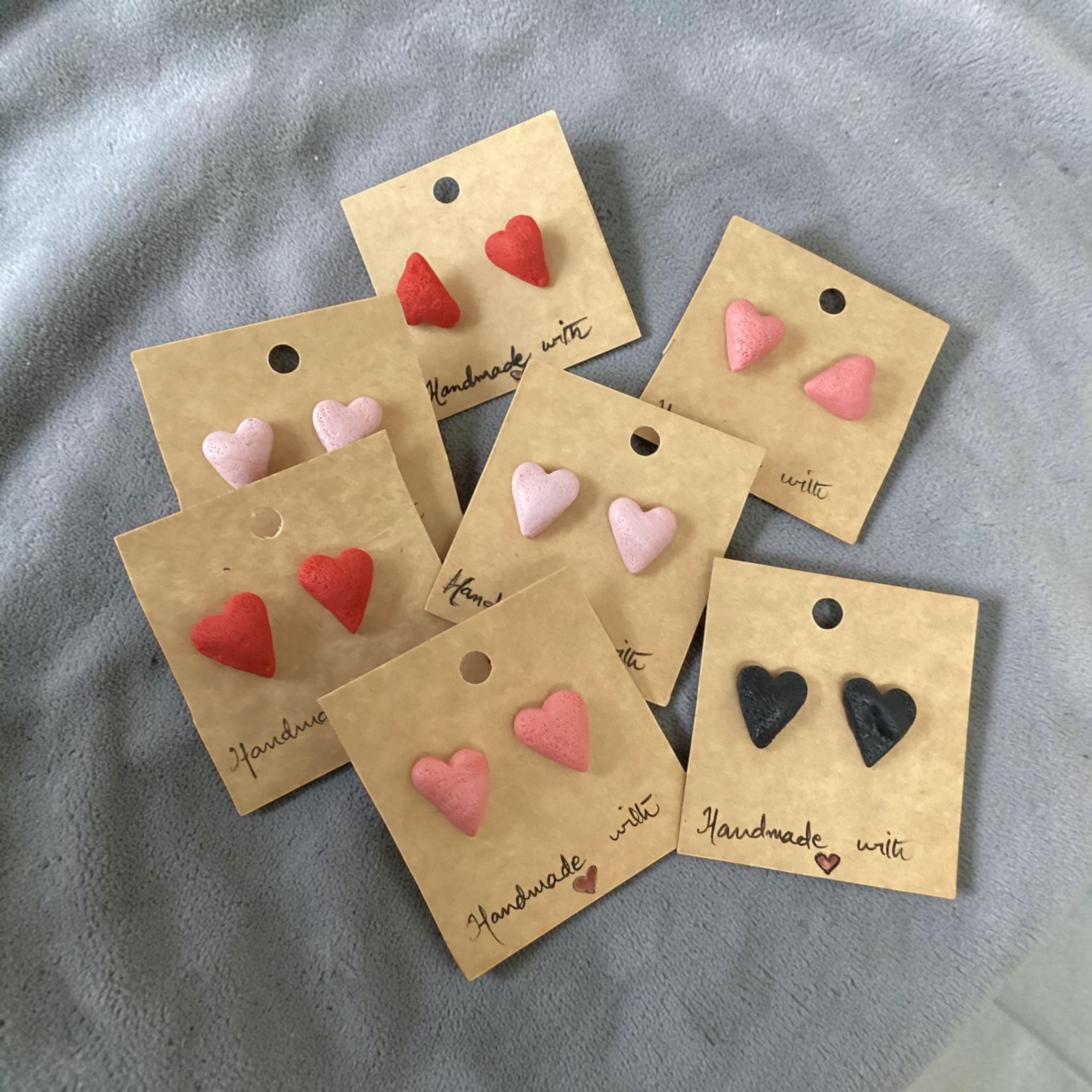 Heart Studs