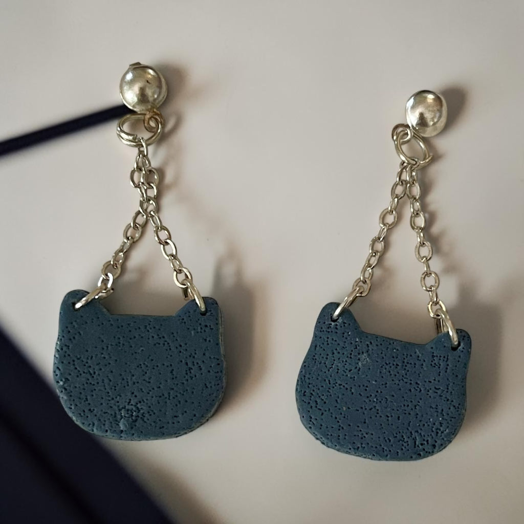 Cat Swing Earrings