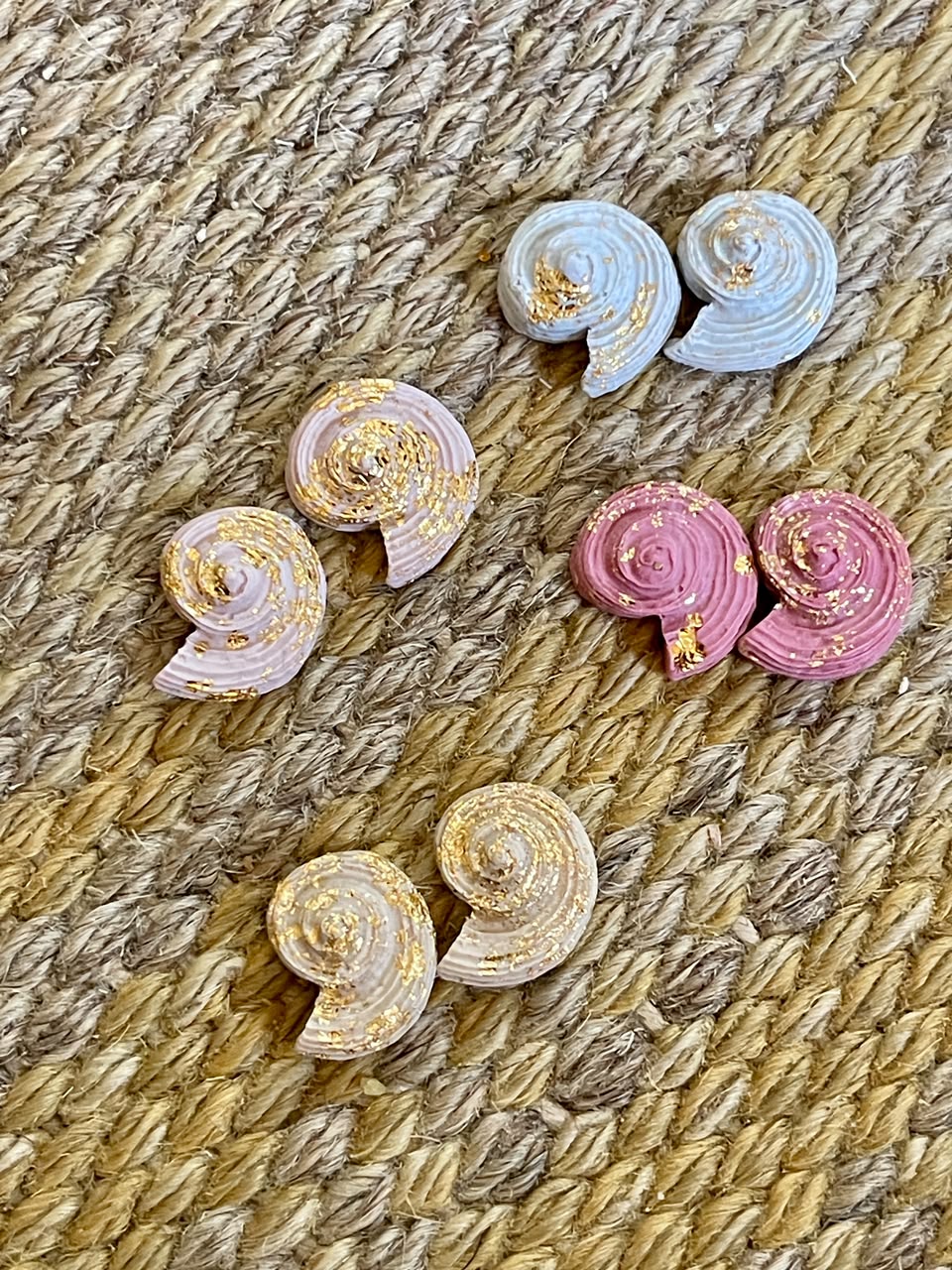 Snail Shell Studs