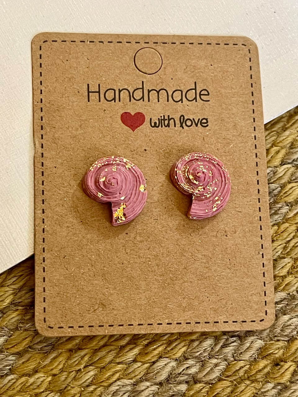 Snail Shell Studs