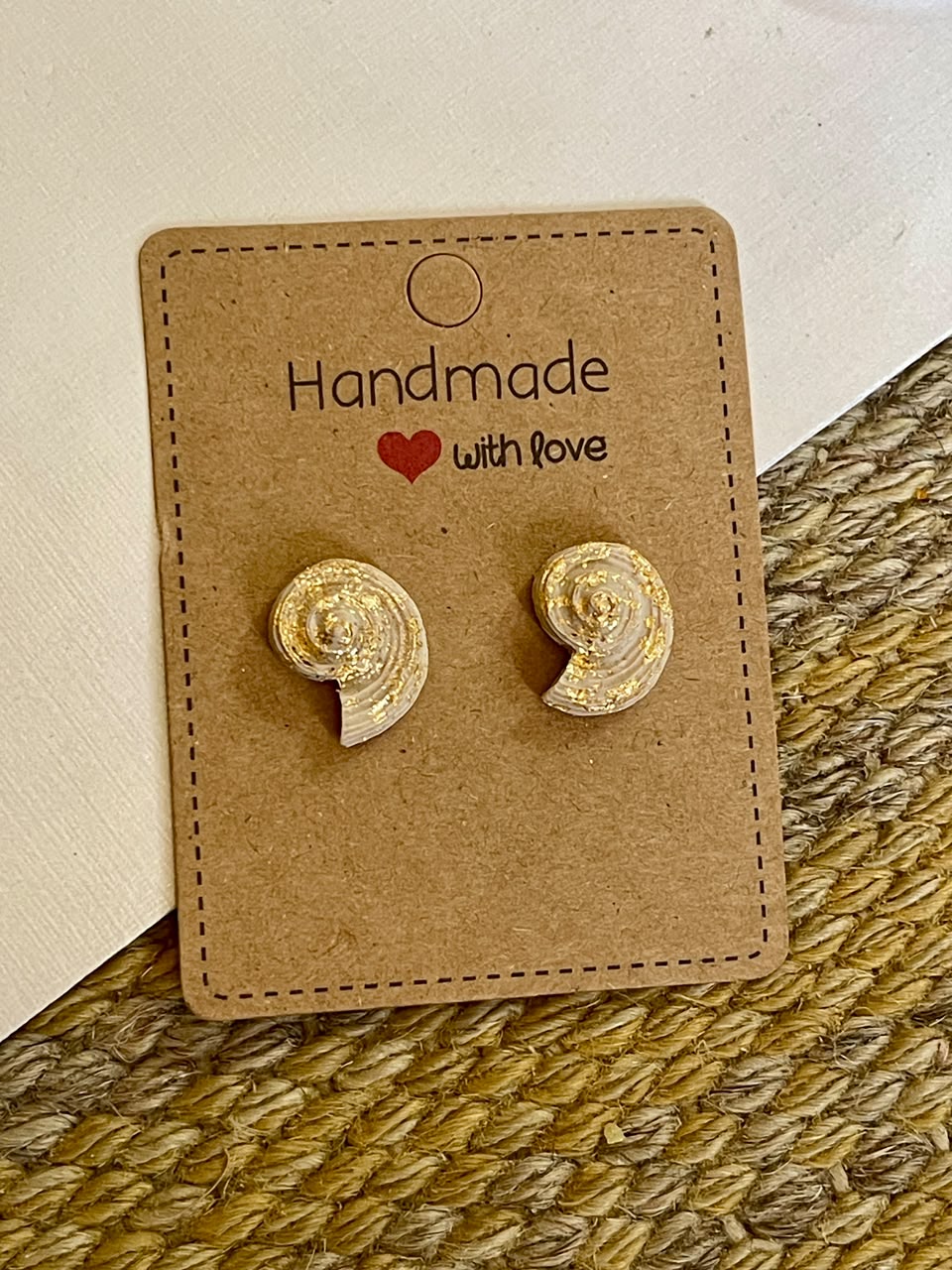 Snail Shell Studs