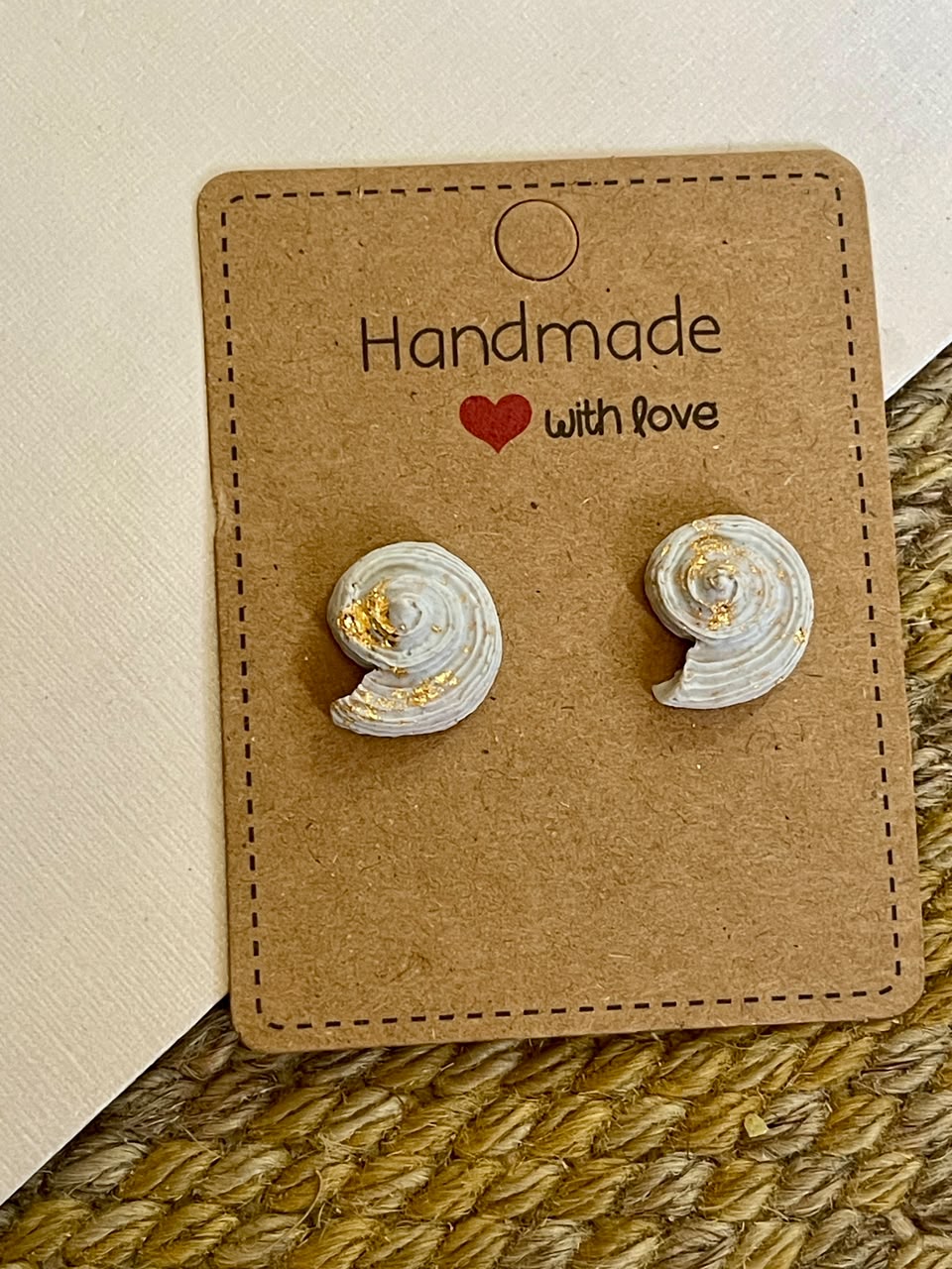 Snail Shell Studs