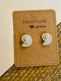Snail Shell Studs