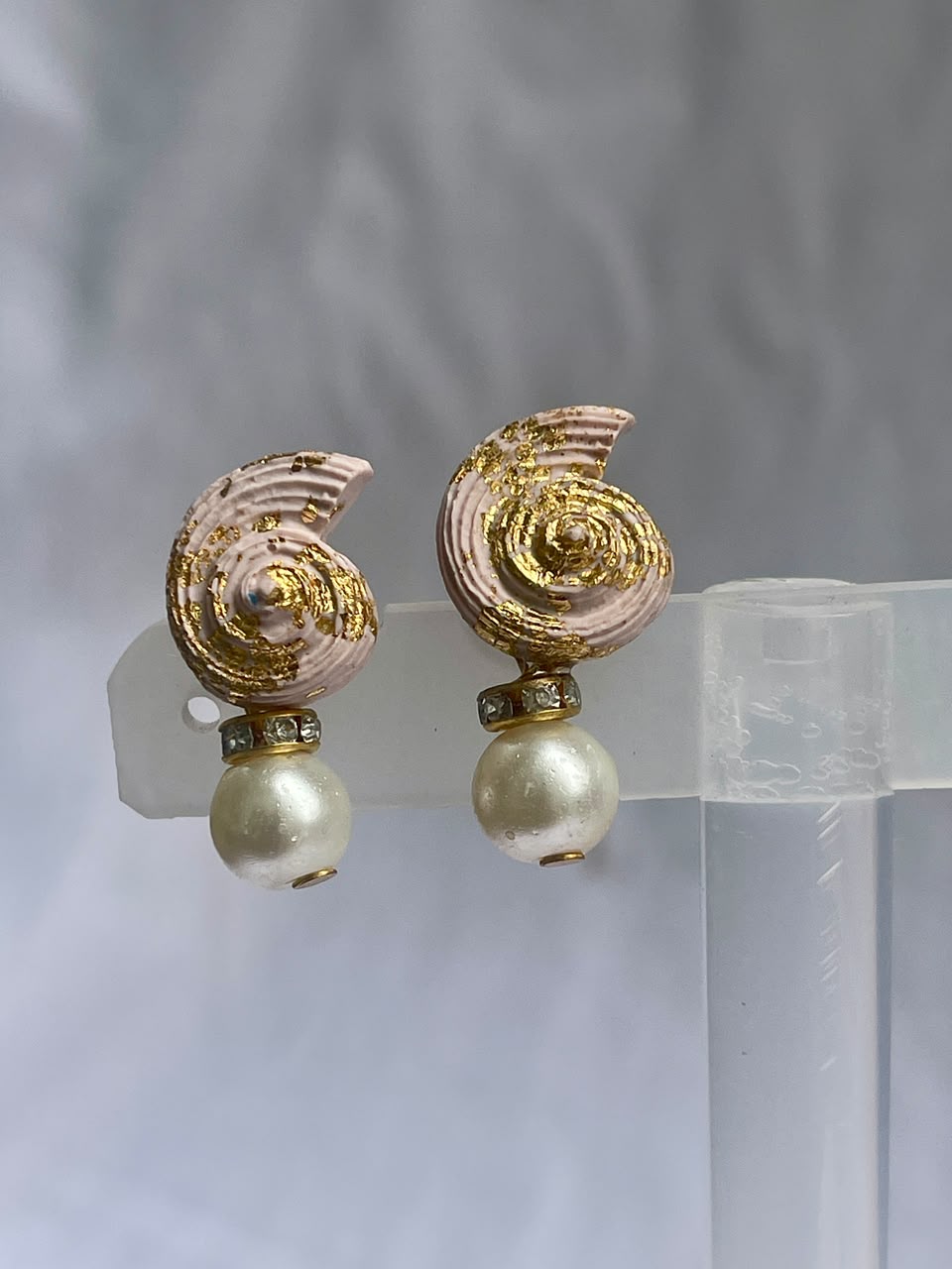 Snail Shell With Pearl