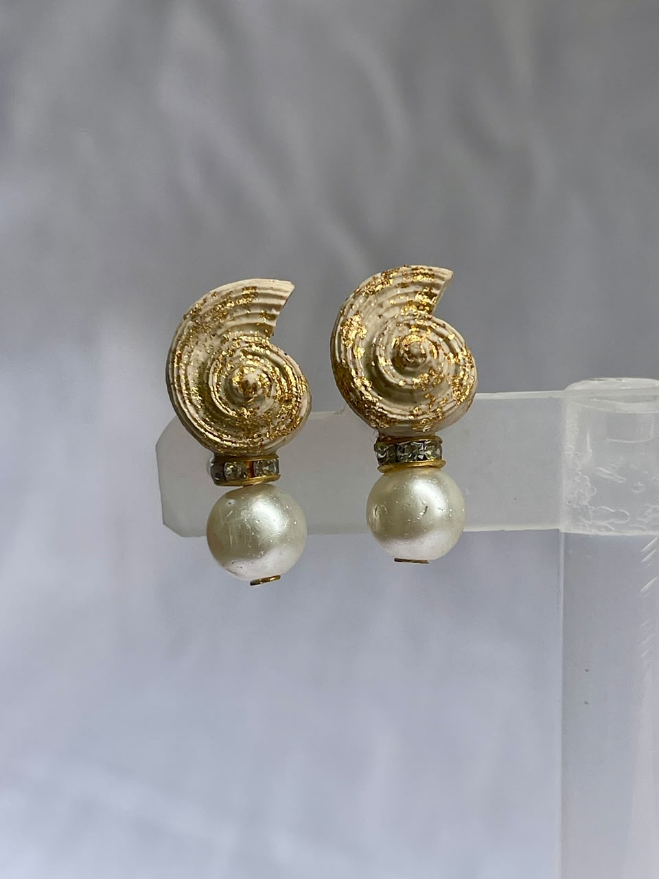 Snail Shell With Pearl