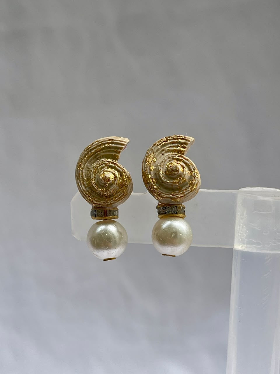 Snail Shell With Pearl