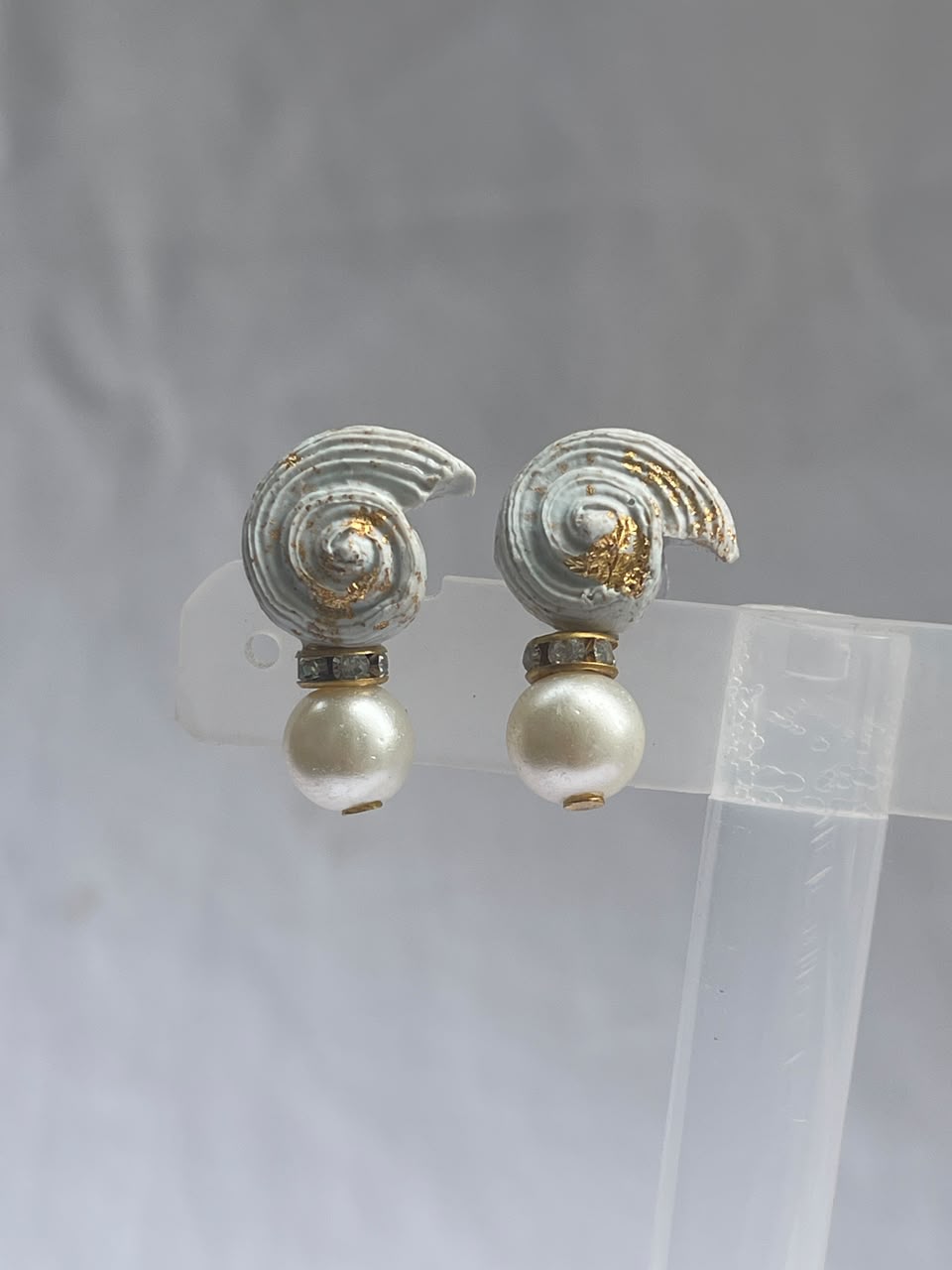 Snail Shell With Pearl