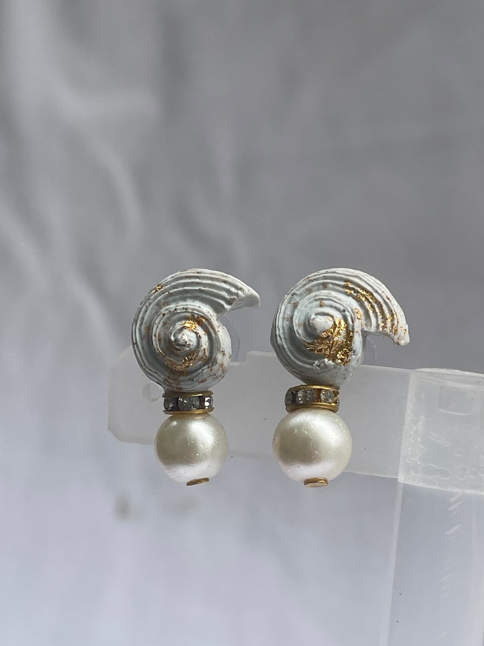 Snail Shell With Pearl