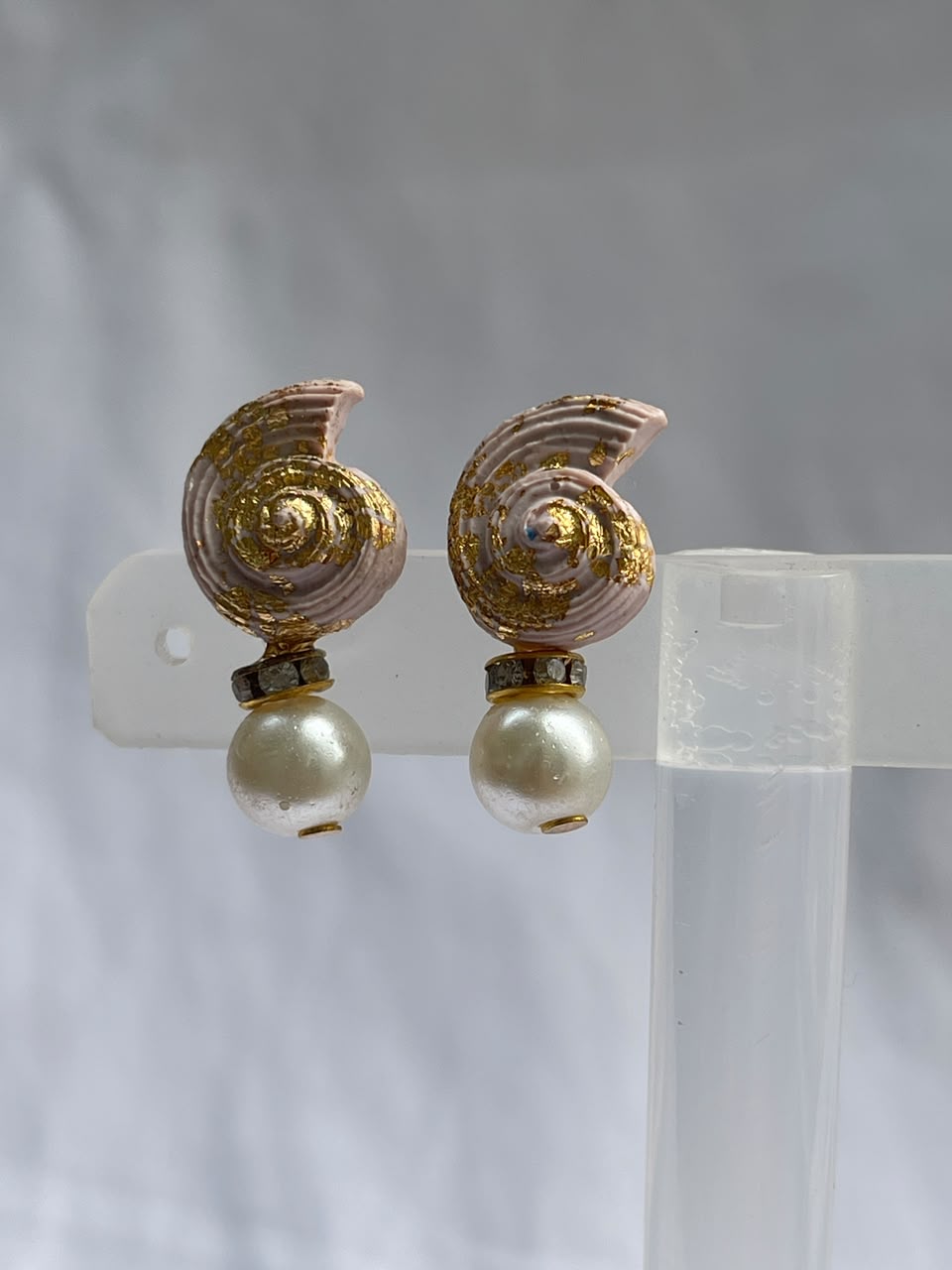 Snail Shell With Pearl