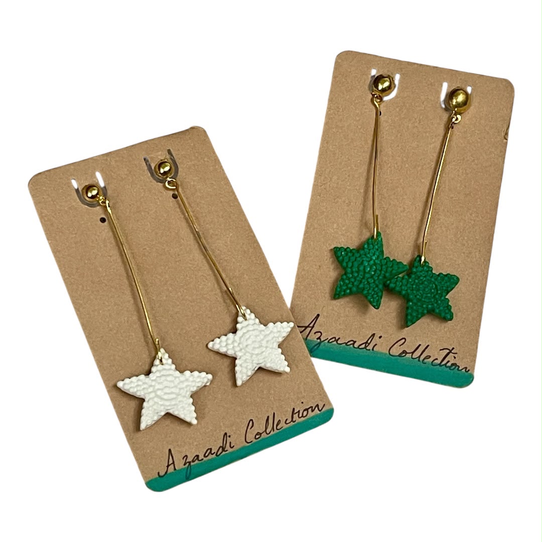 Star Drop Earings