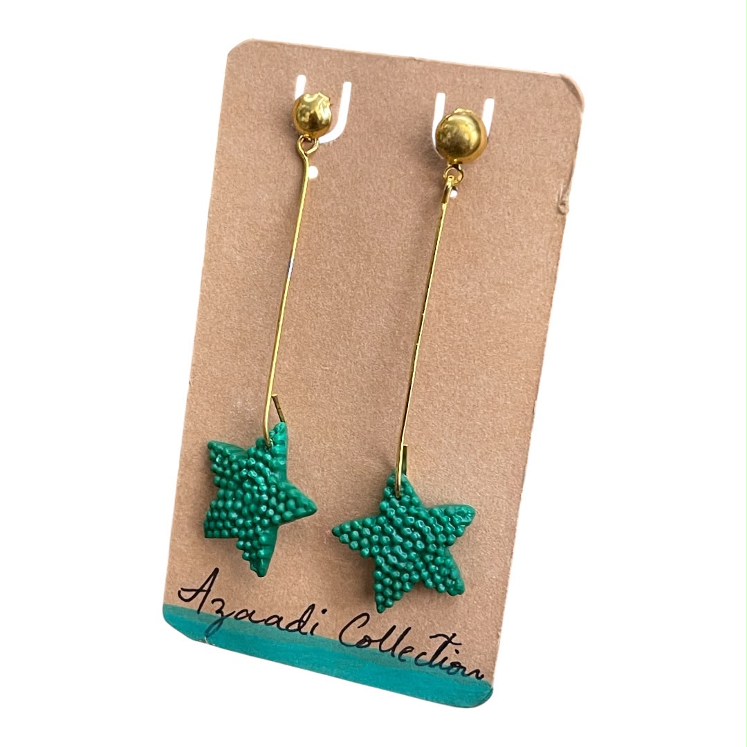 Star Drop Earings
