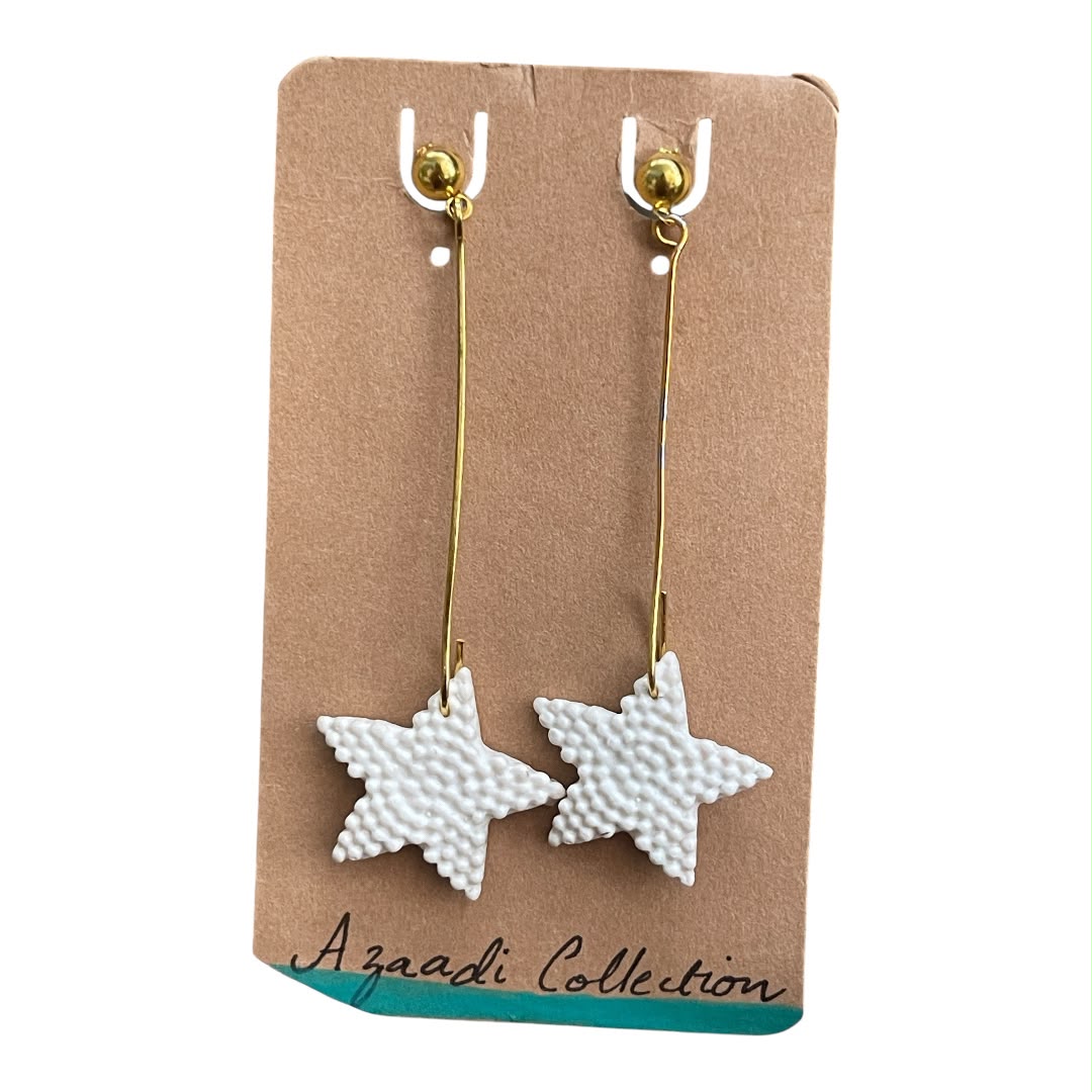 Star Drop Earings