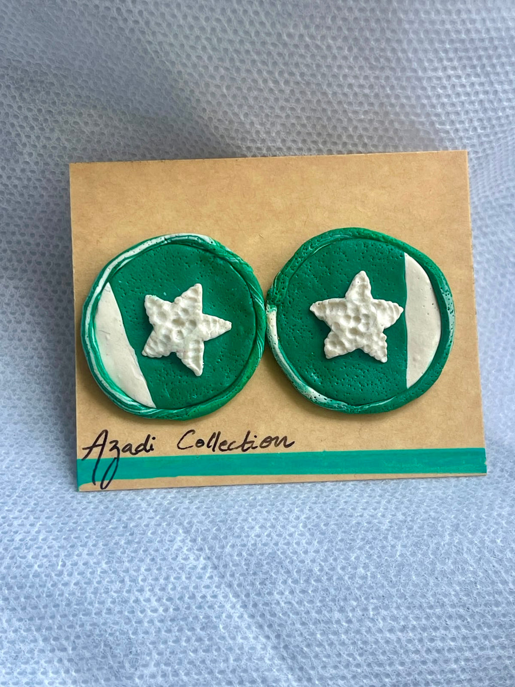 Pakistan Flag Studs