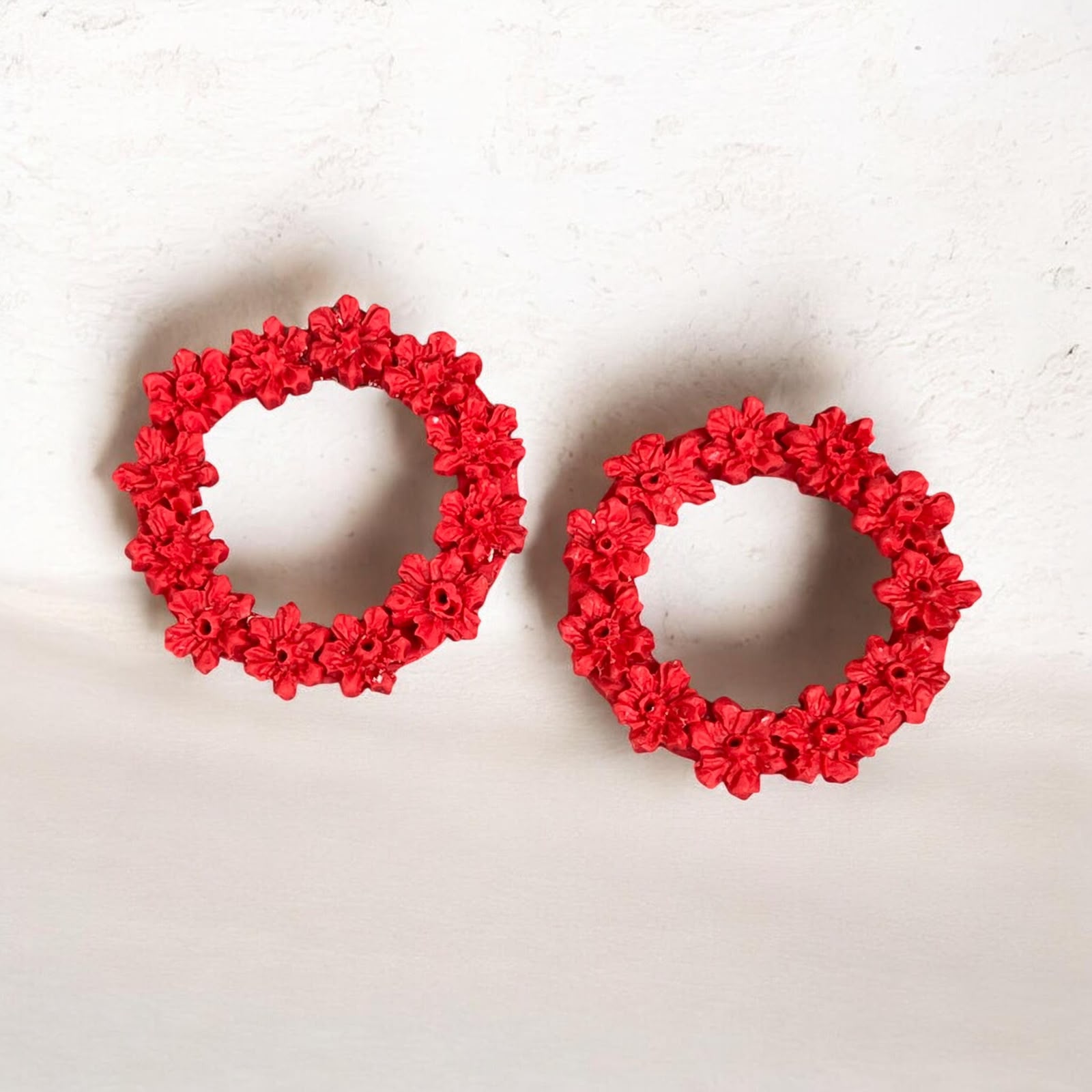 Garland Studs-Red