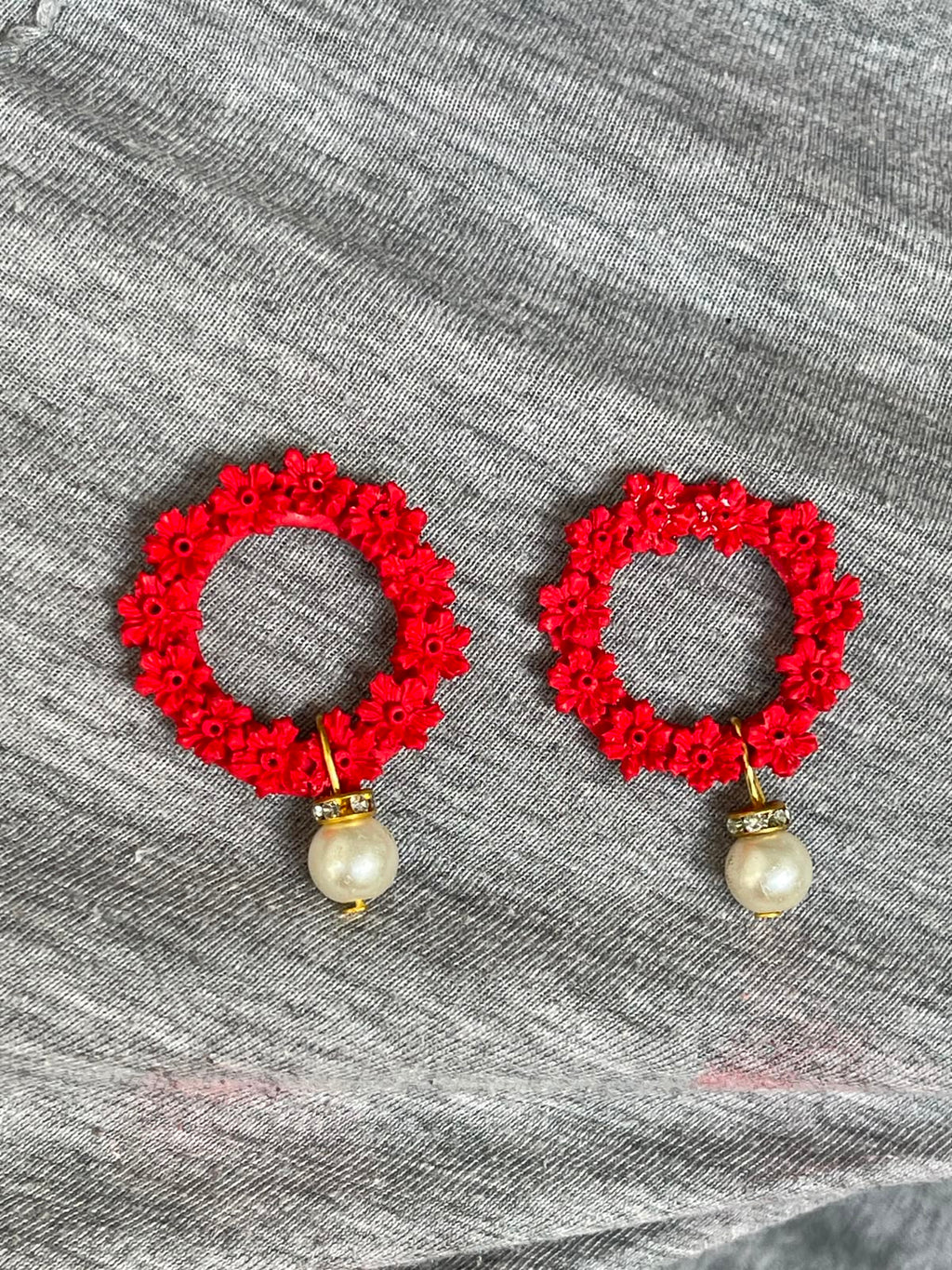 Garland Studs-Red