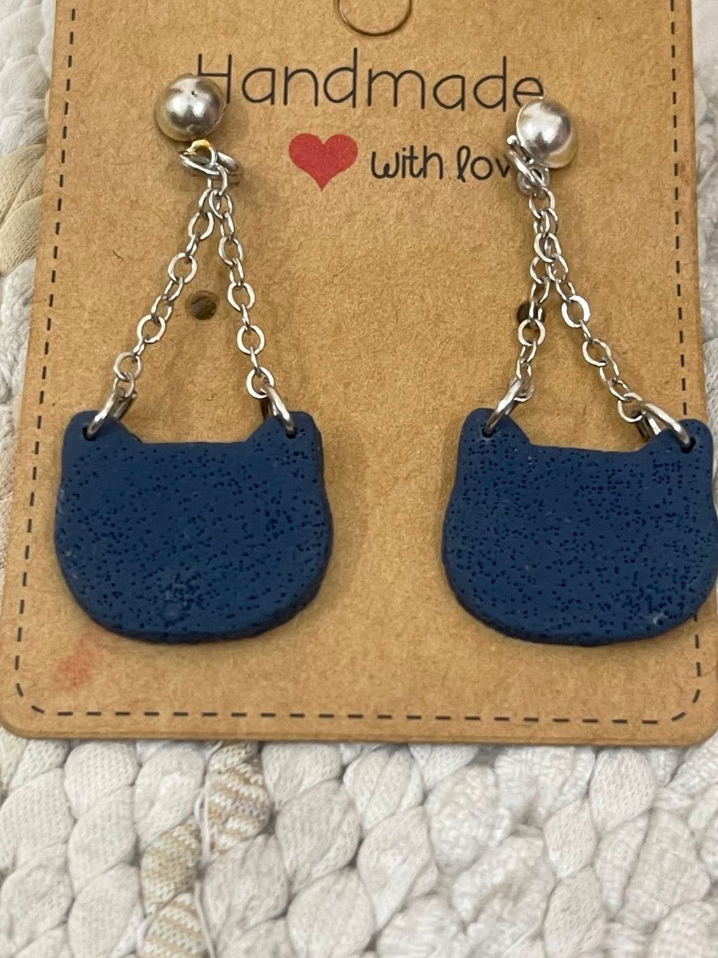 Cat Swing Earrings