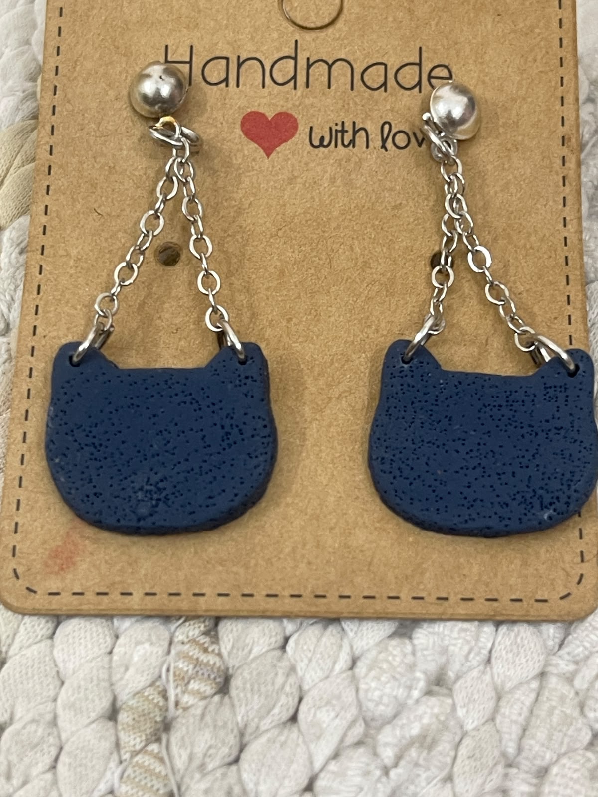 Cat Swing Earrings