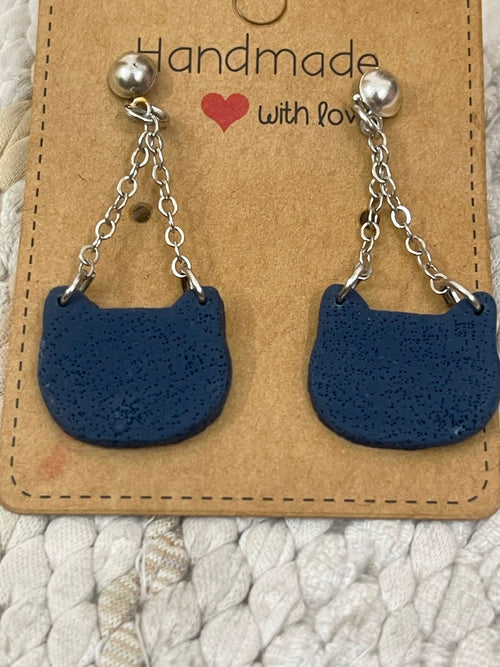 Cat Swing Earrings
