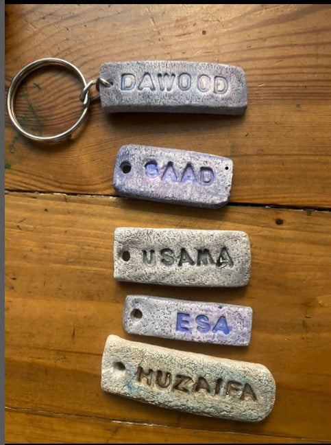 Customise Name Keychains