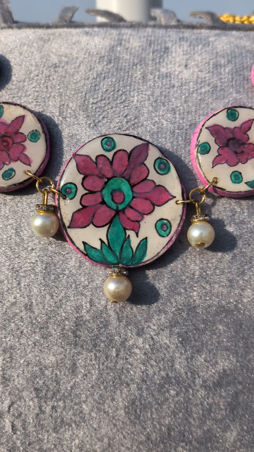 Pink bloom - Jewellery Set